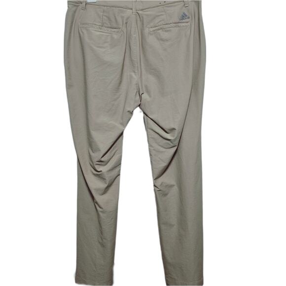 Adidas Ultimate Classic Golf Pant Mens 32x30 Khaki Active wear Sportswear - Picture 2 of 15